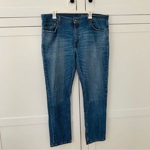 George Slim Straight Jeans Size 40x30